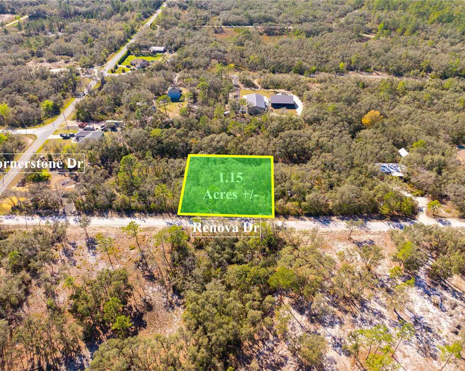 Vacant Land For Sale - 8149 Renova Drive<br/> WEBSTER, FL 33597