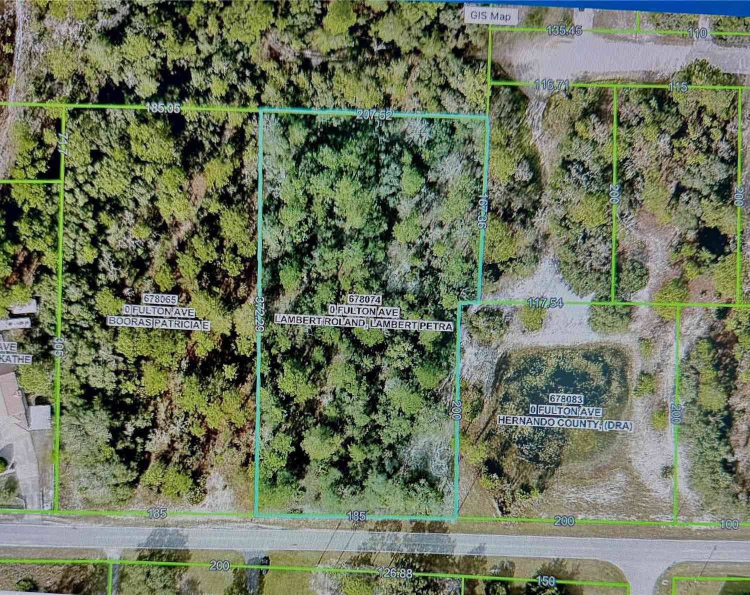 Vacant Land For Sale - Fulton Avenue<br/> WEEKI WACHEE, FL 34613