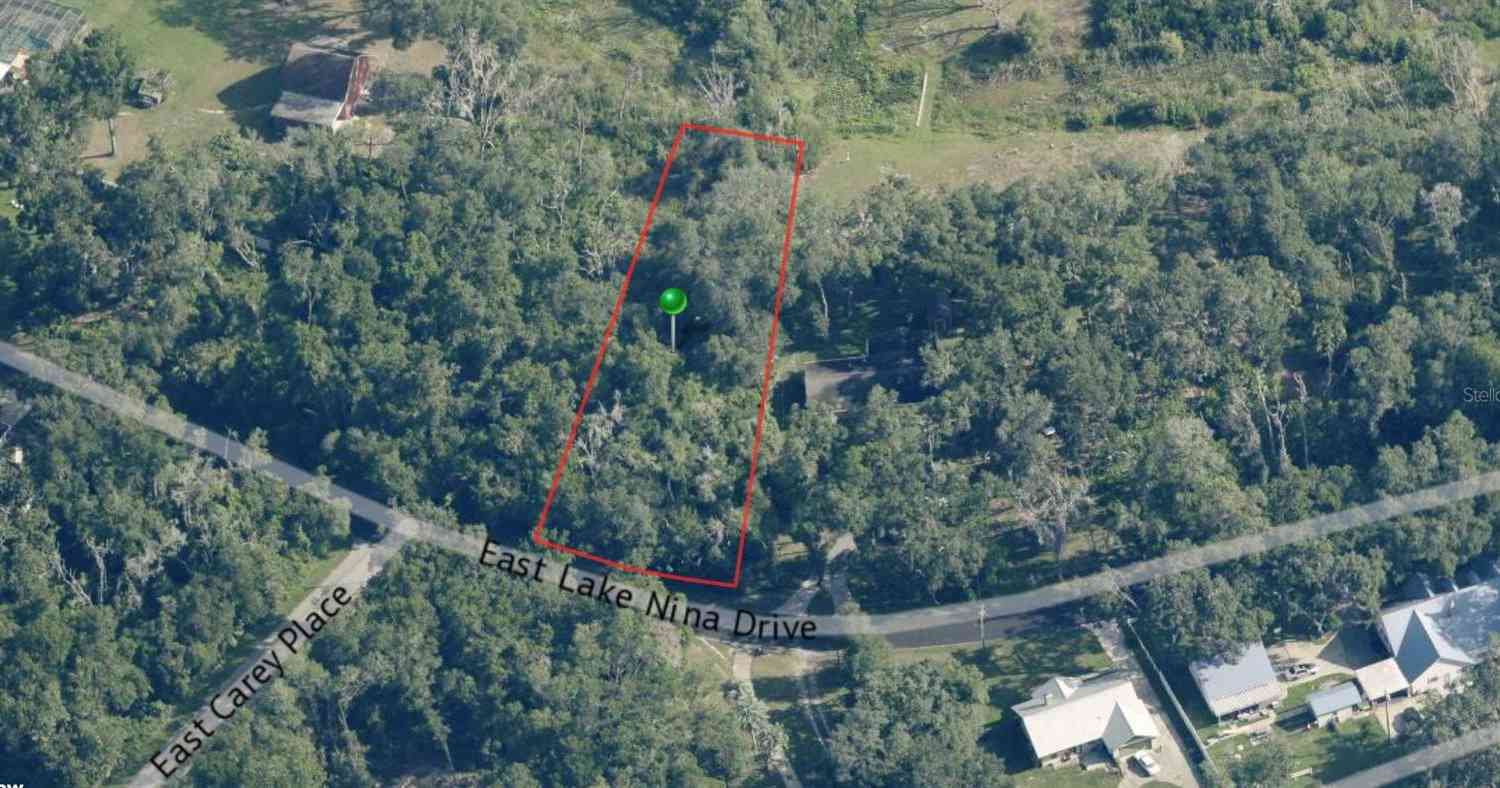 Vacant Land For Sale - 3579 E Lake Nina Drive<br/> INVERNESS, FL 34453