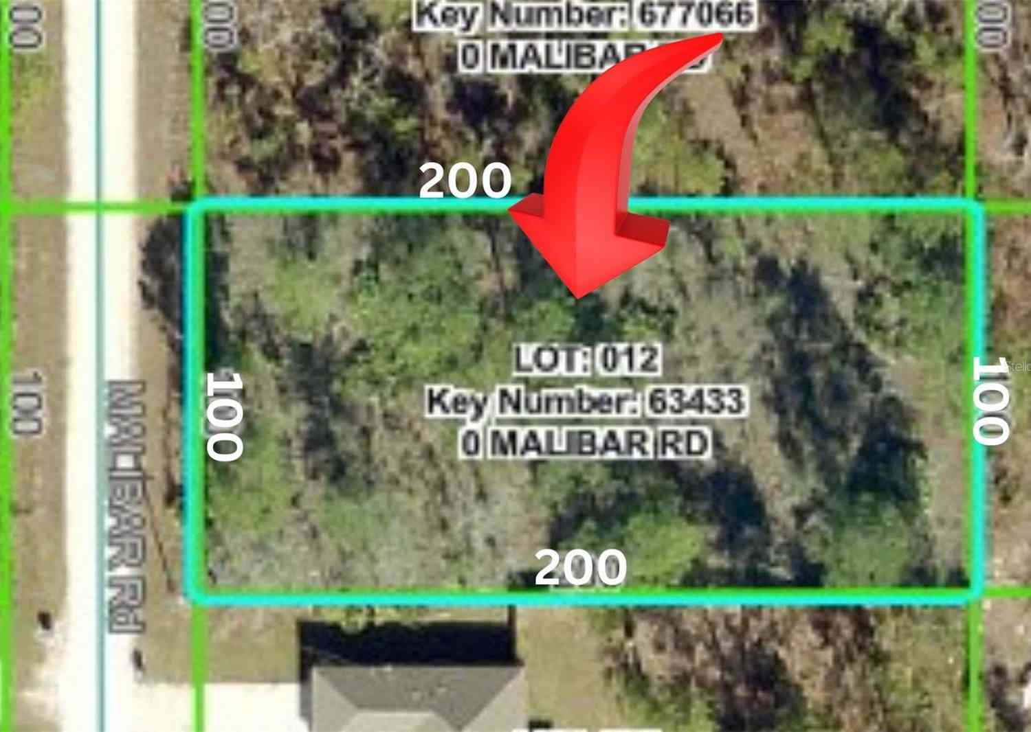 Vacant Land For Sale - LOT 12 Malibar Road<br/> WEEKI WACHEE, FL 34614