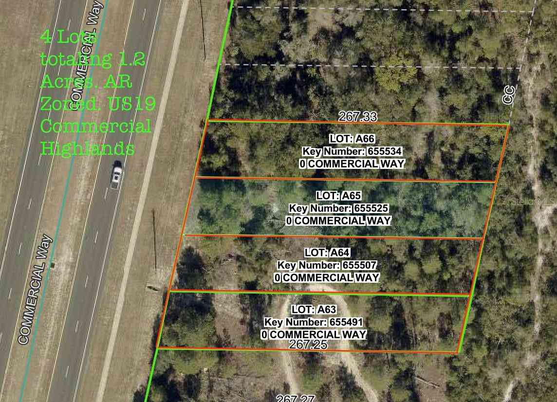 Vacant Land For Sale - 7172 Commercial Way<br/> WEEKI WACHEE, FL 34613