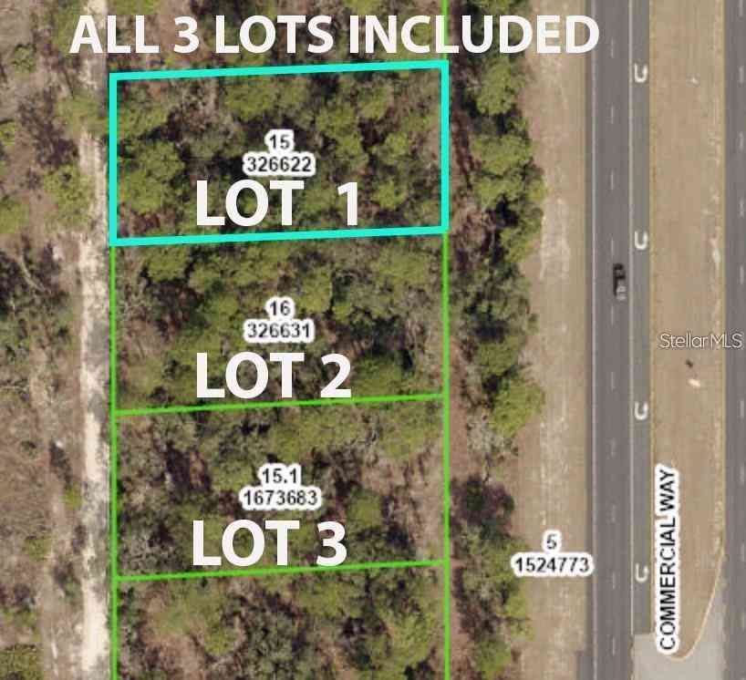 Vacant Land For Sale - Commercial Way<br/> WEEKI WACHEE, FL 34614