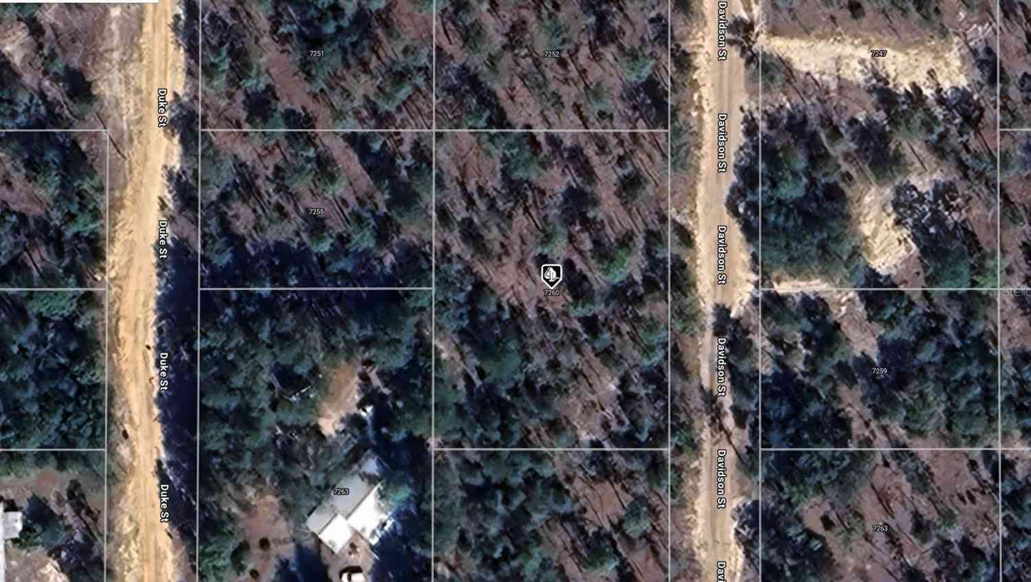 Vacant Land For Sale - 7260 Davidson Street<br/> Keystone Heights, FL 32656