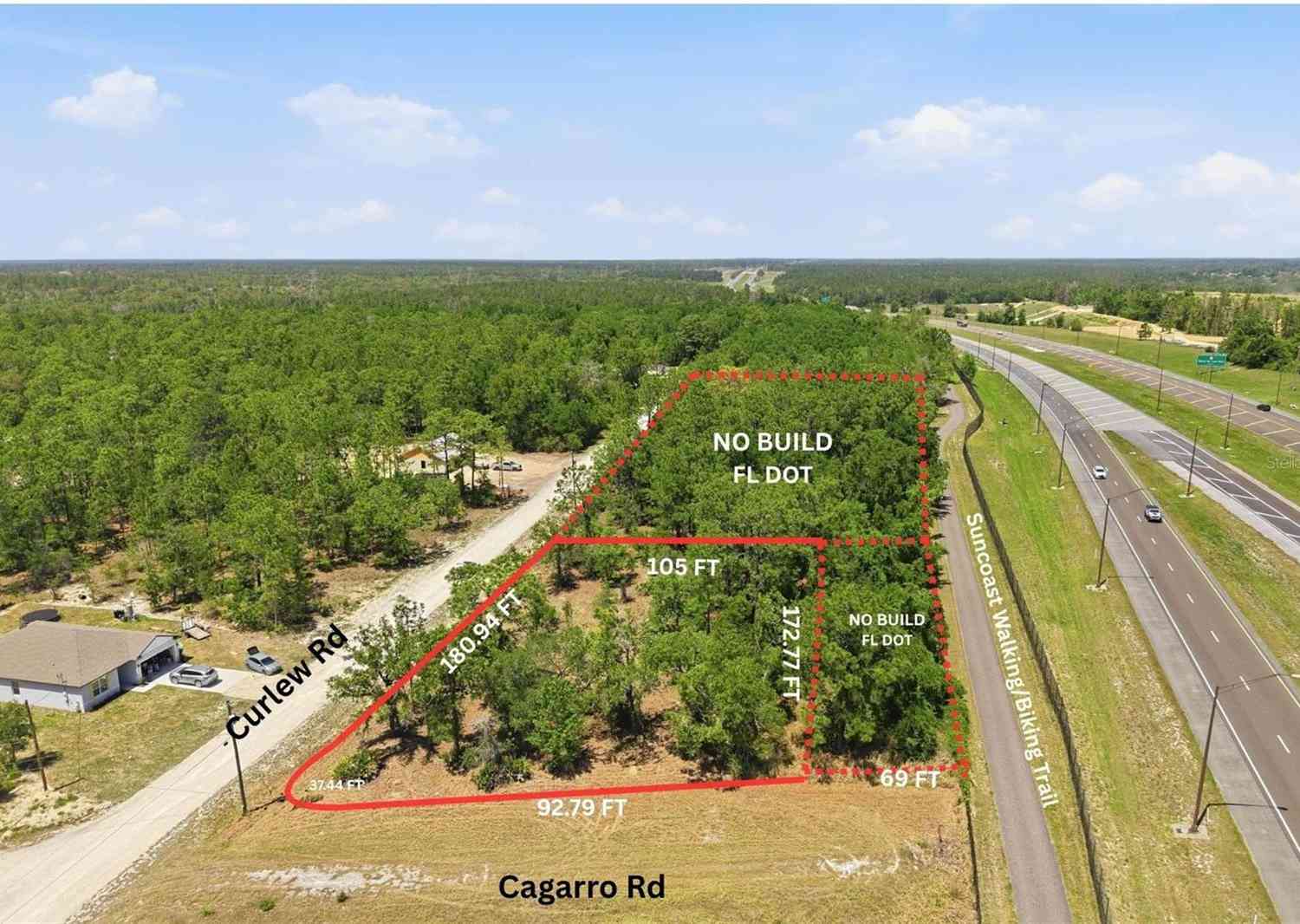 Vacant Land For Sale - LOT 10 Cagarro Road<br/> WEEKI WACHEE, FL 34614