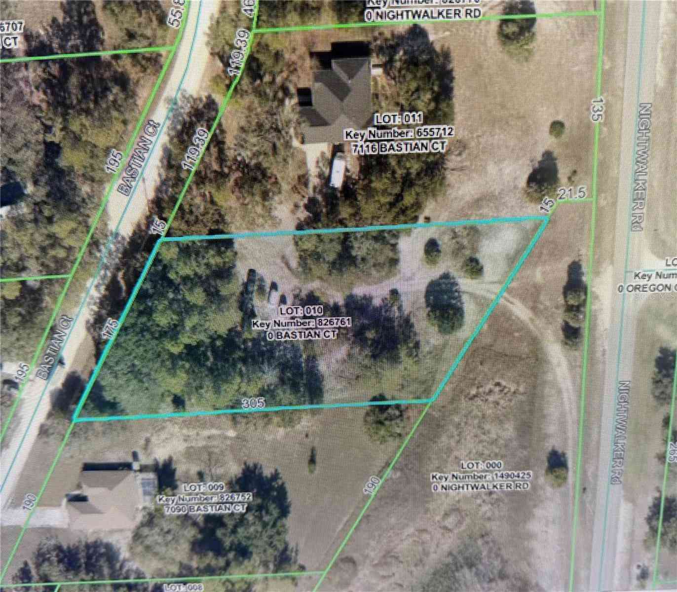 Vacant Land For Sale - Bastian Court<br/> WEEKI WACHEE, FL 34613