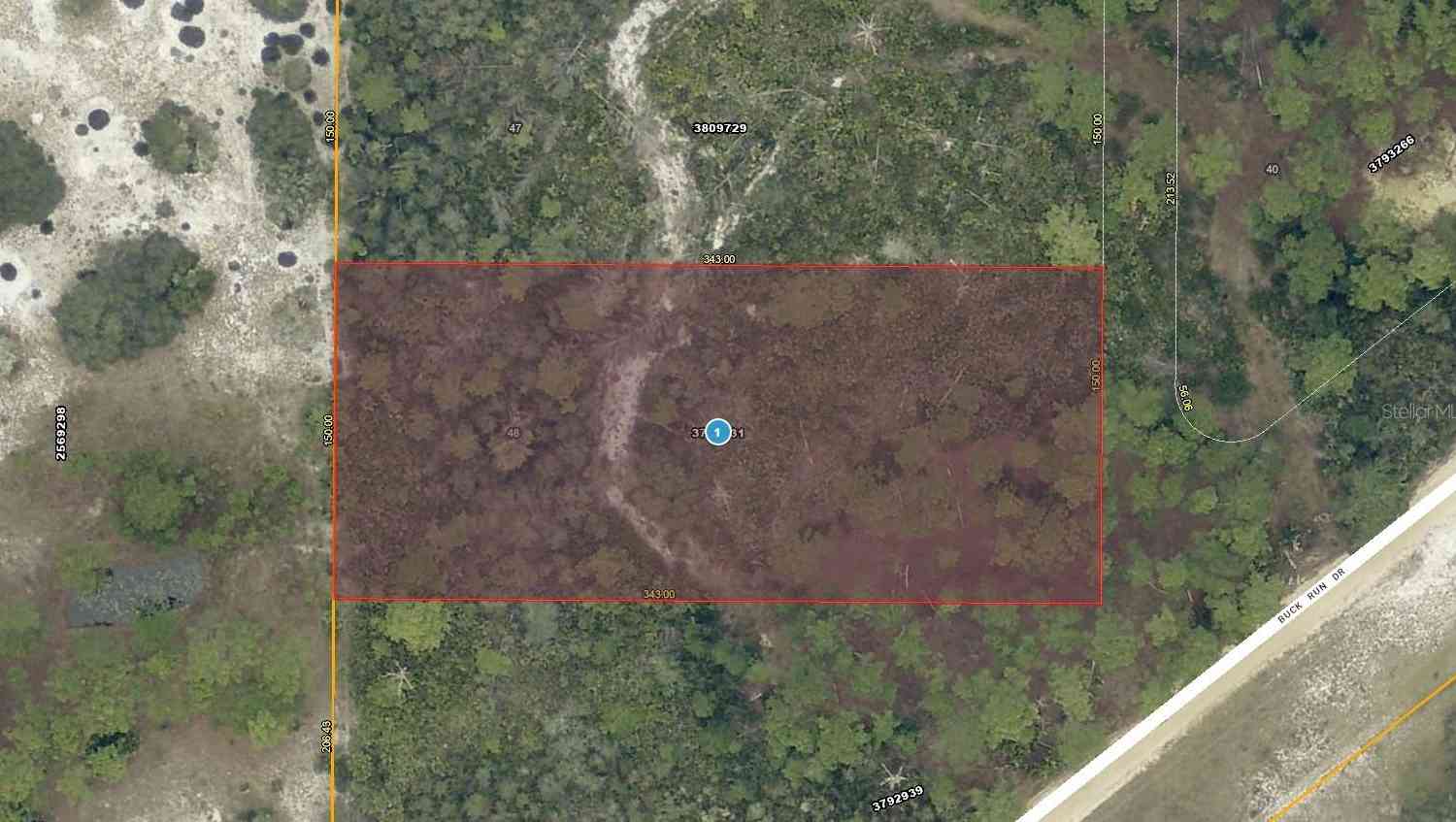 Vacant Land For Sale - 28-17-28-0004-000-03100 Buck Run Drive<br/> PAISLEY, FL 32767