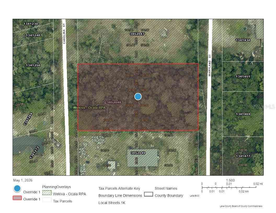 Vacant Land For Sale - Maryland Street<br/> PAISLEY, FL 32767