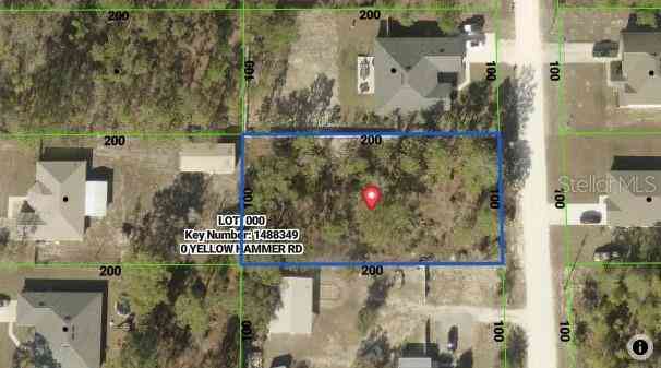 Vacant Land For Sale - Malibar Road<br/> WEEKI WACHEE, FL 34614