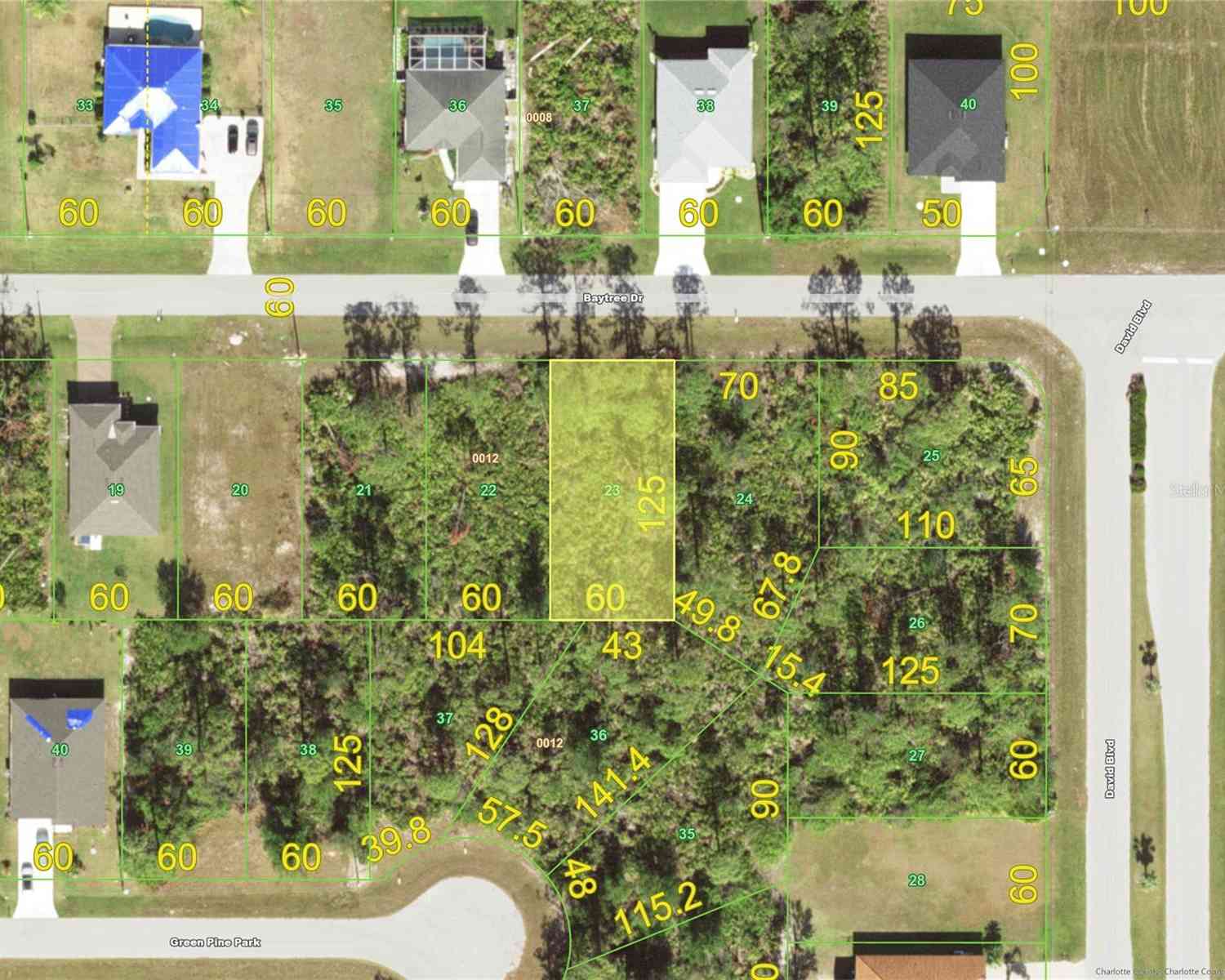 Vacant Land For Sale - 175 Baytree Drive<br/> Rotonda, FL 33947
