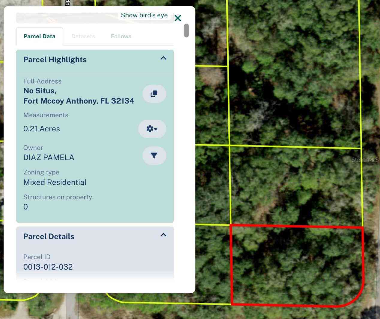 Vacant Land For Sale - No Situs<br/> FORT MC COY, FL 32134