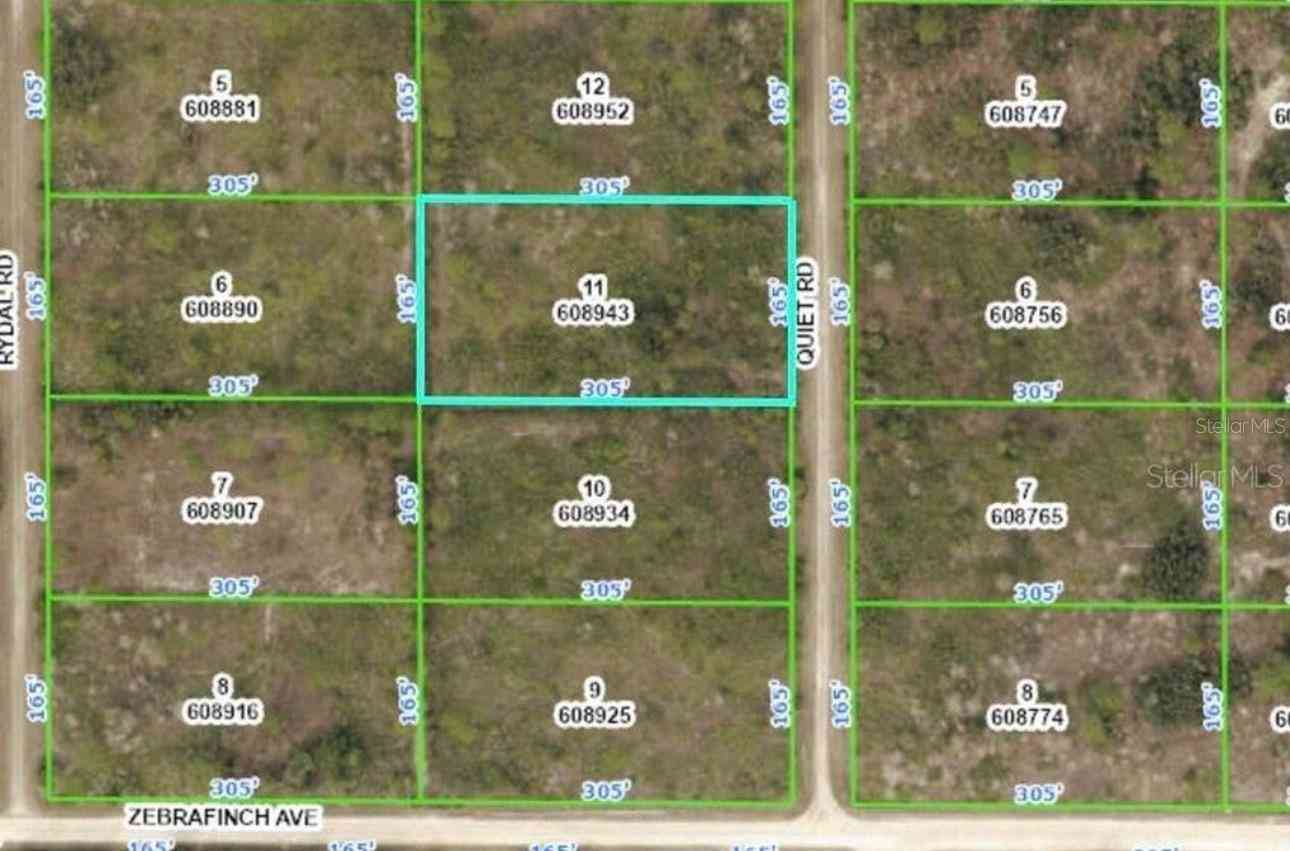 Vacant Land For Sale - 18455 Quiet Road<br/> WEEKI WACHEE, FL 34614
