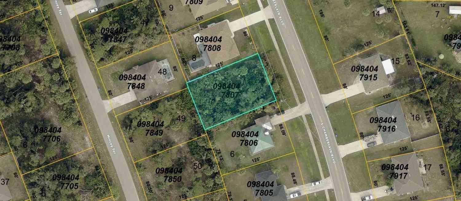 Vacant Land For Sale - S Chamberlain Boulevard<br/> NORTH PORT, FL 34286