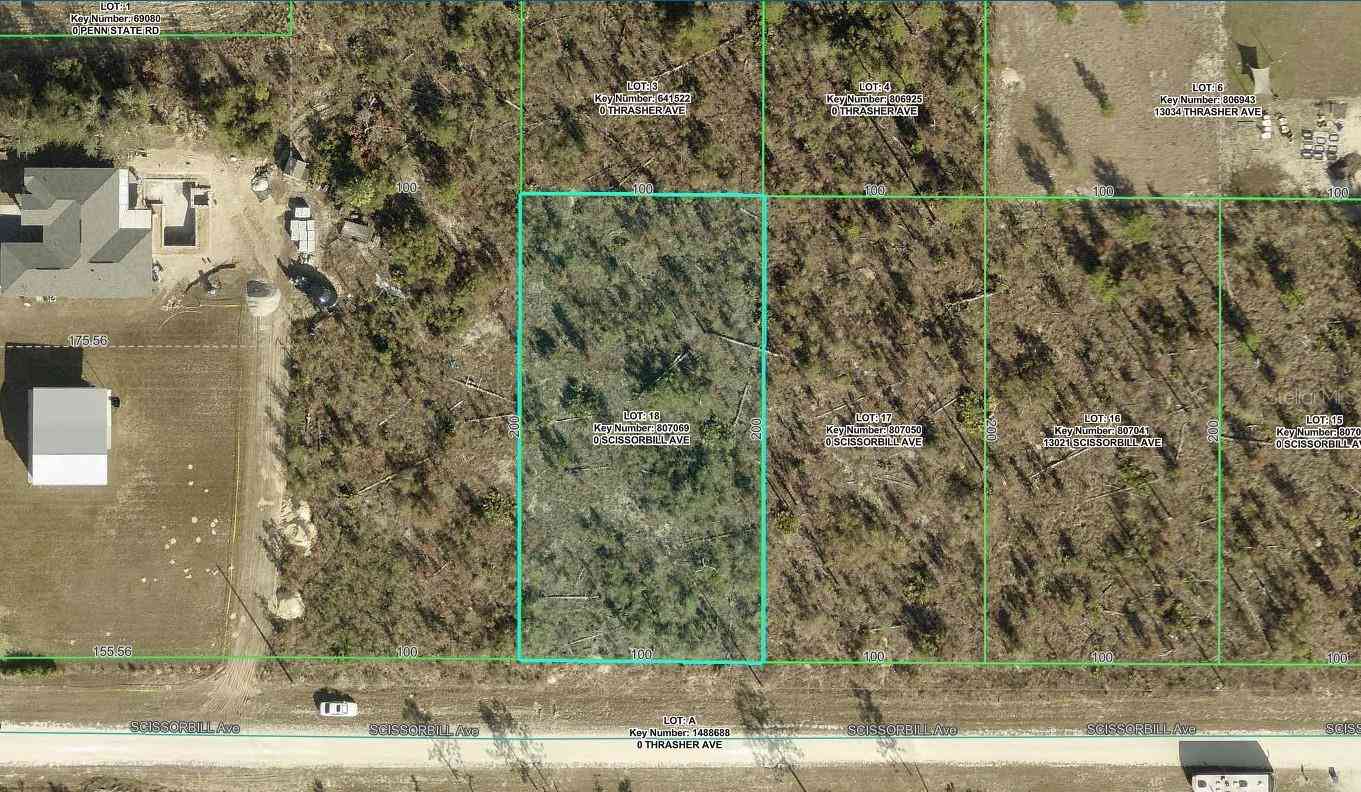 Vacant Land For Sale - Scissorbill Avenue Lot #18<br/> WEEKI WACHEE, FL 34614