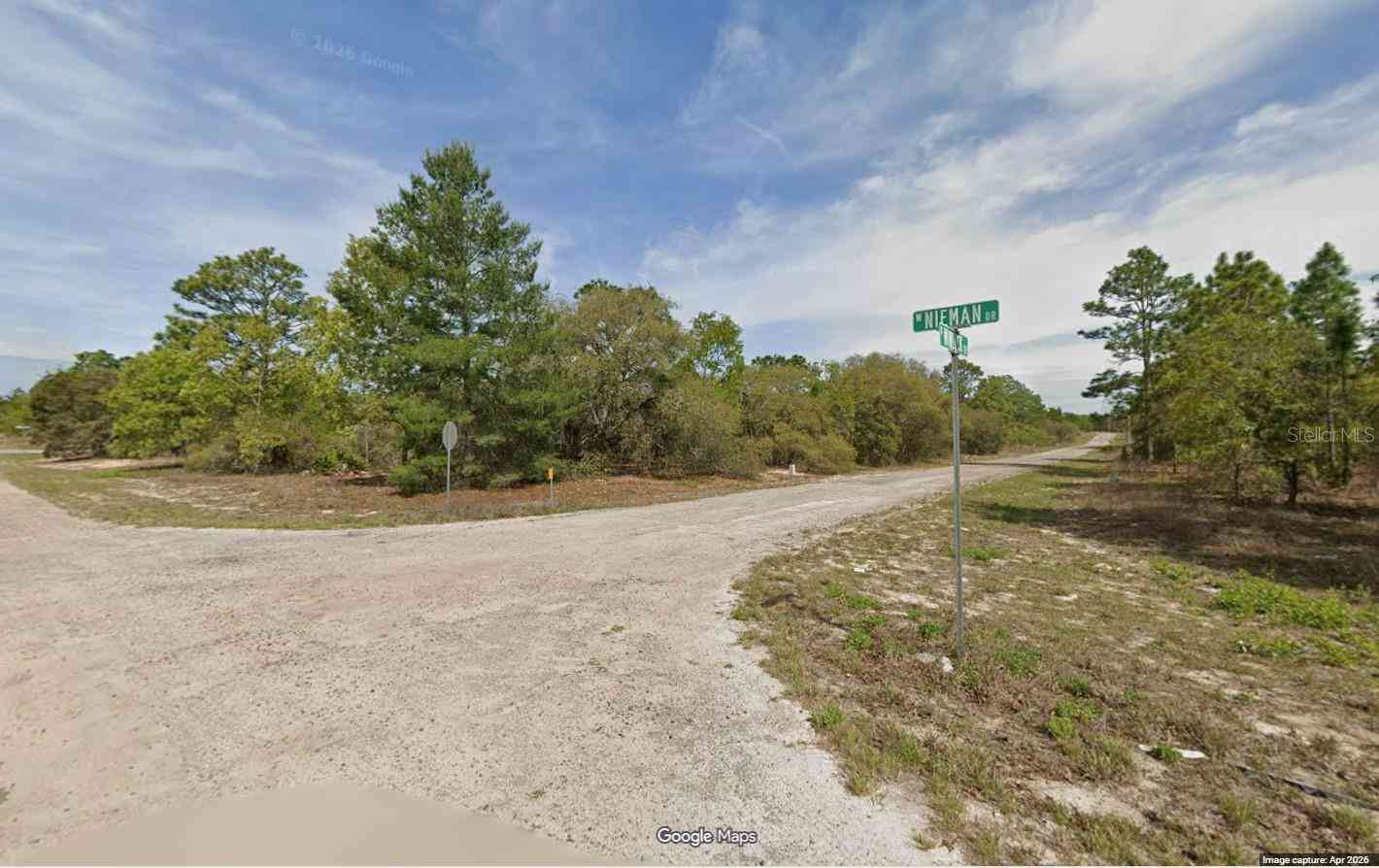 Vacant Land For Sale - 6504 N Winlock Terrace<br/> DUNNELLON, FL 34433