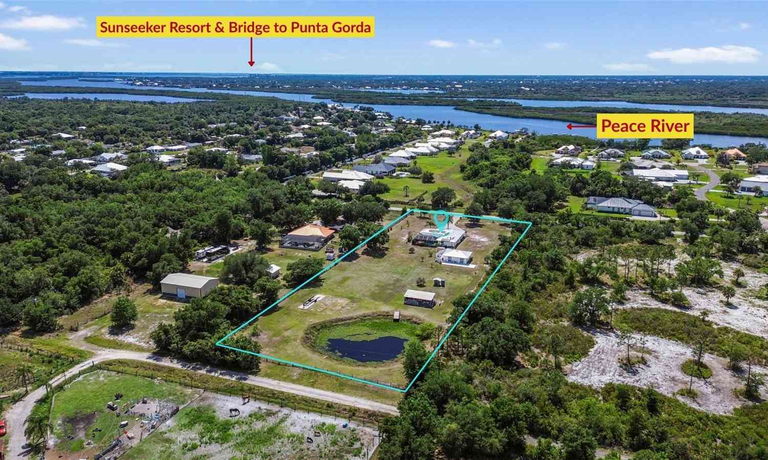 Homes For Sale - 29005 Palm Shores Boulevard<br/> PUNTA GORDA, FL 33982