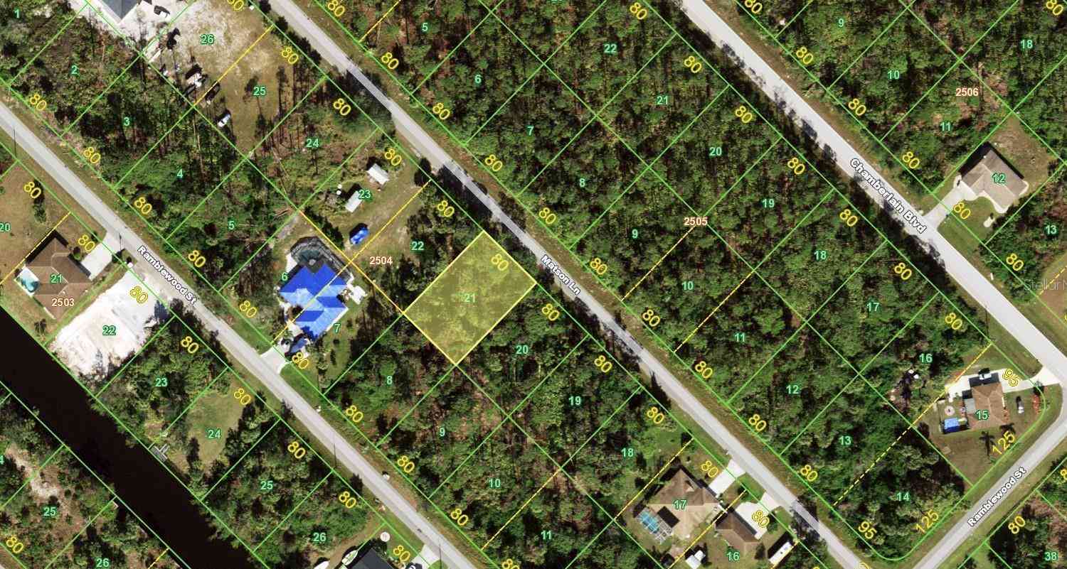Vacant Land For Sale - 459 Matson Lane<br/> PORT CHARLOTTE, FL 33953