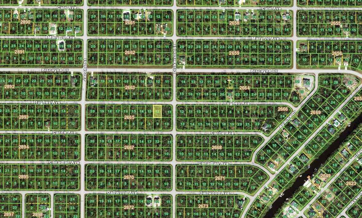 Vacant Land For Sale - 14067 Hughes Avenue<br/> PORT CHARLOTTE, FL 33953