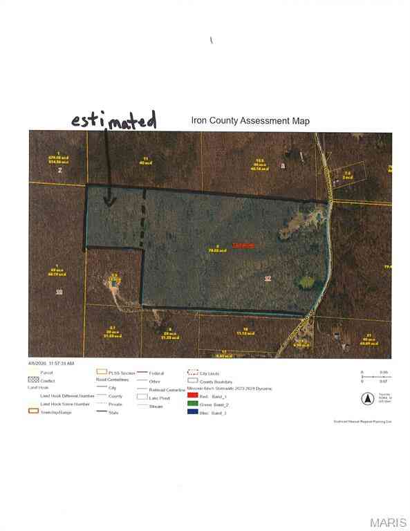 Vacant Land For Sale - 4449 Co. Rd. 131<br/> Iron County, Arcadia, MO 63621