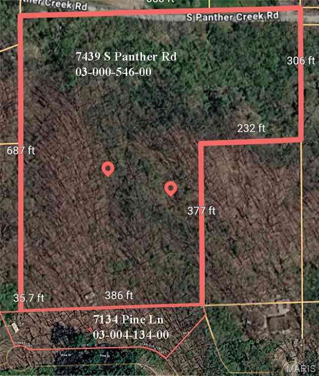 Vacant Land For Sale - 7439 S Panther Creek Road<br/> Macoupin County, Mount Olive, IL 62069