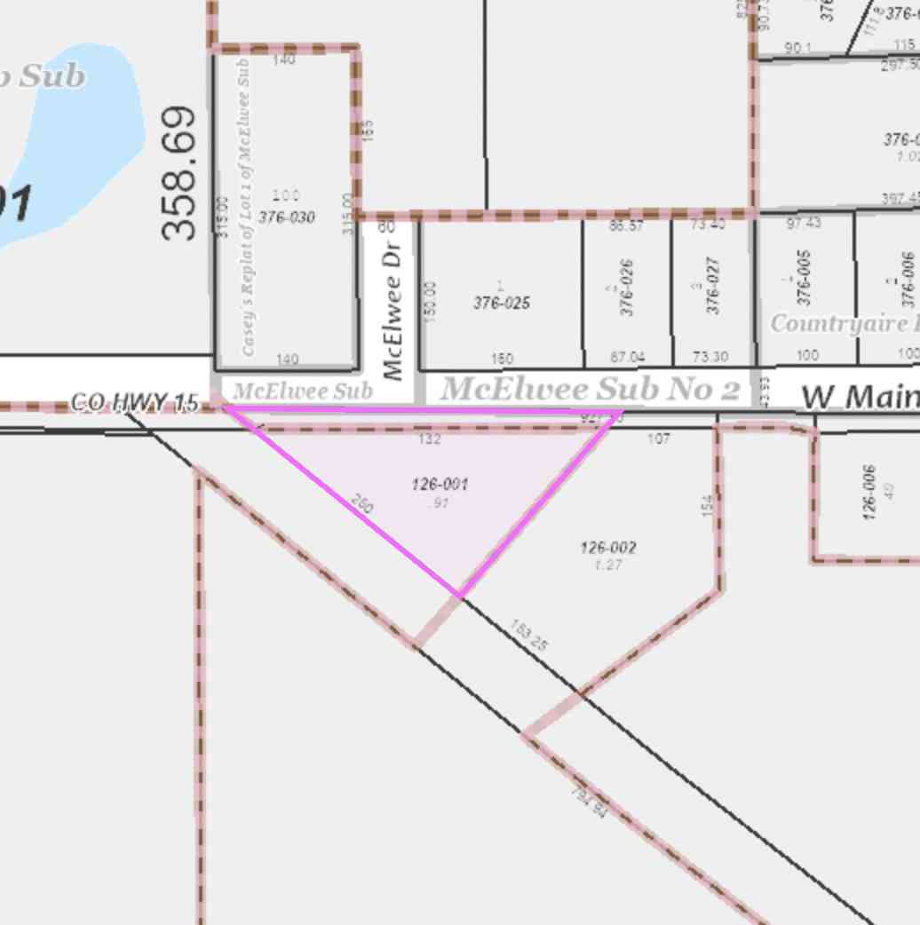 Vacant Land For Sale - 413 W Main Street<br/> Sidney, IL 61877