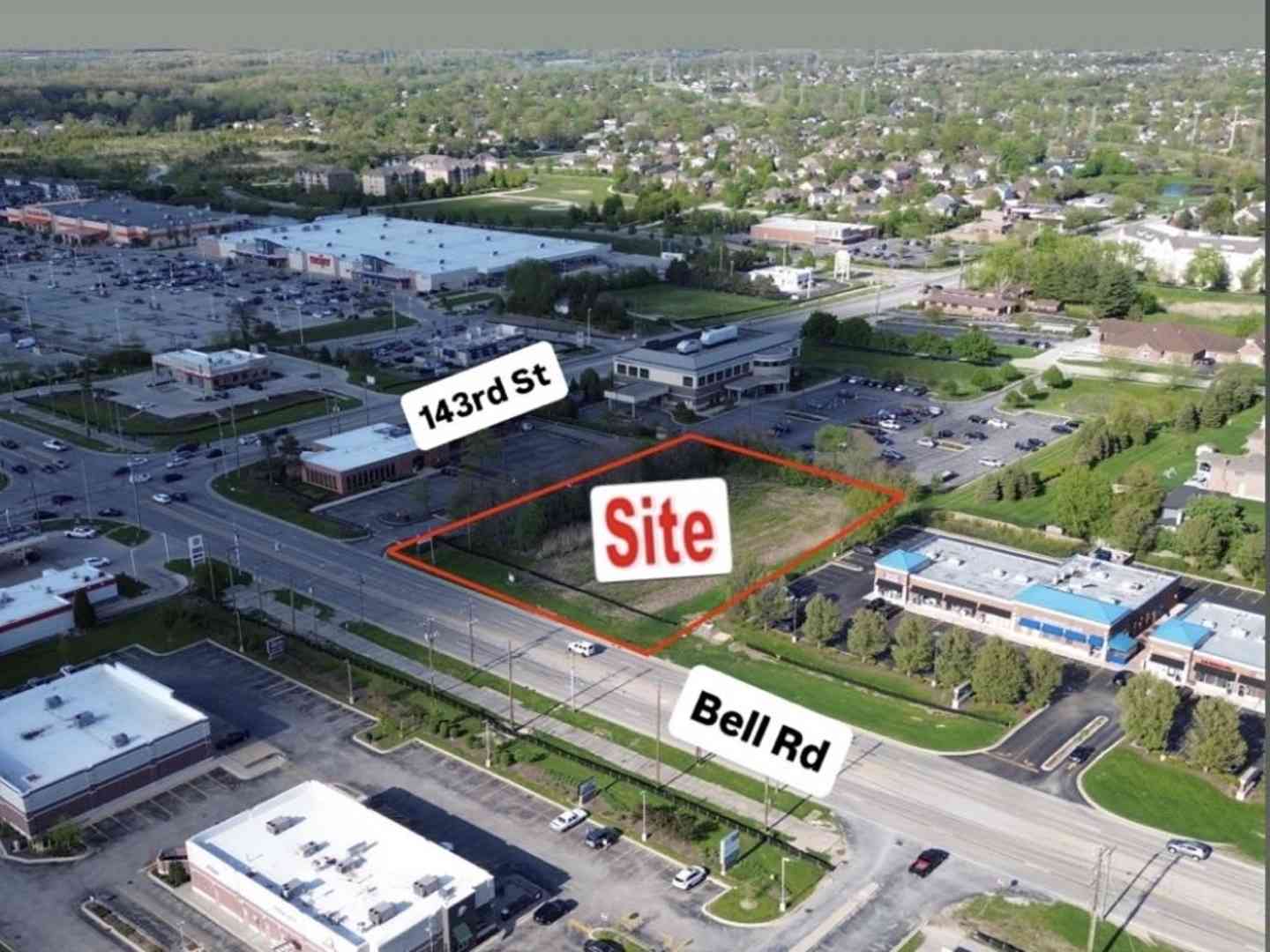 Vacant Land For Sale - 14325 S Bell Road<br/> Homer Glen, IL 60491