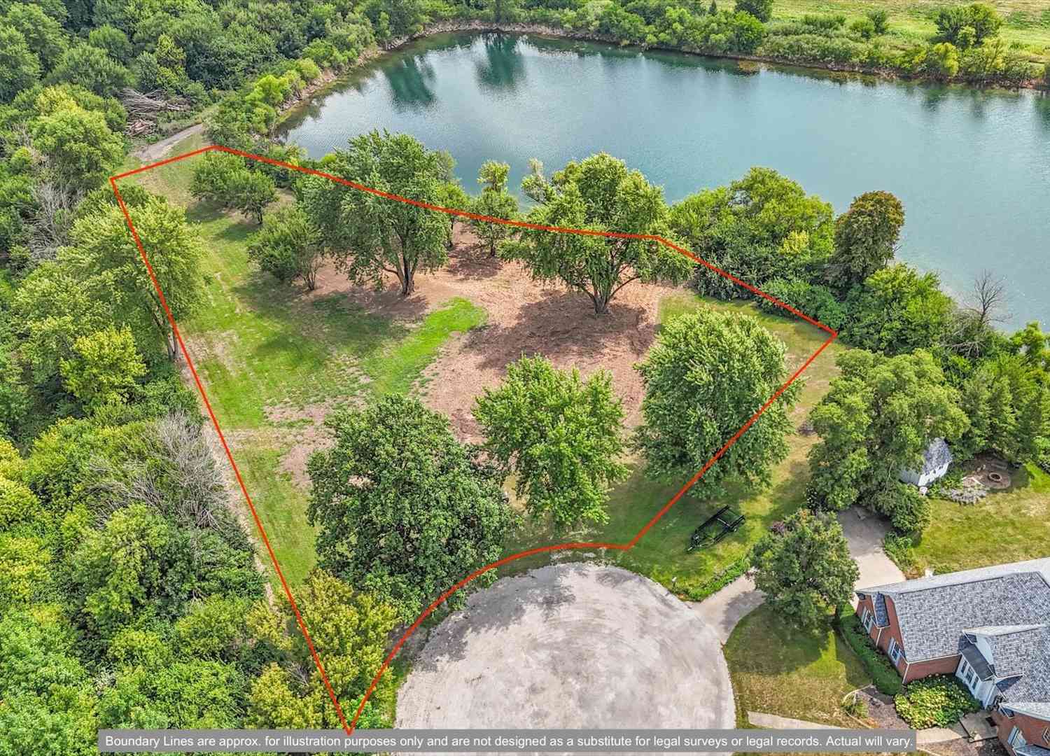 Vacant Land For Sale - 50 Moss Lake Drive<br/> Dewitt County, Farmer City, IL 61842