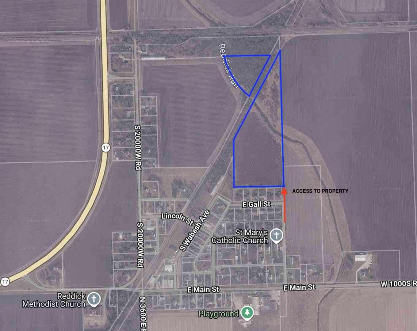 Vacant Land For Sale - 000 Kankakee Street<br/> Reddick, IL 60961