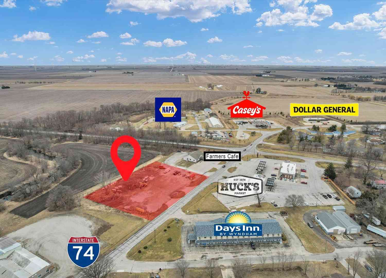 Vacant Land For Sale - 940 Clinton Avenue<br/> Dewitt County, Farmer City, IL 61842