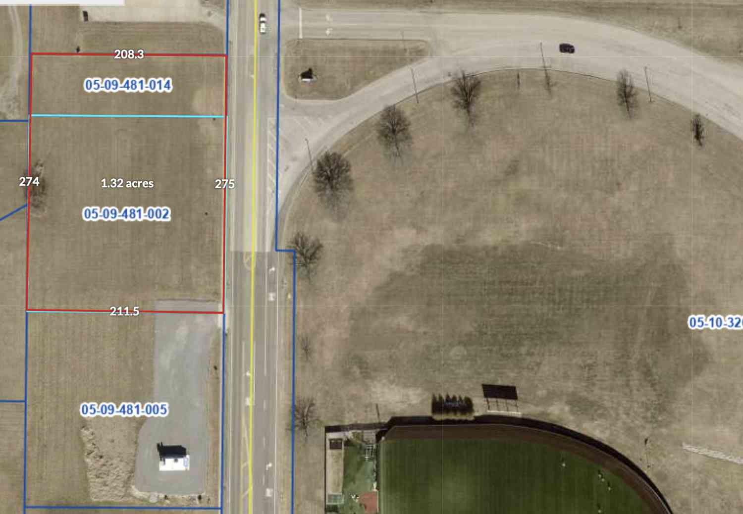 Vacant Land For Sale - 703 S Greenbriar Road<br/> Williamson County, Carterville, IL 62918