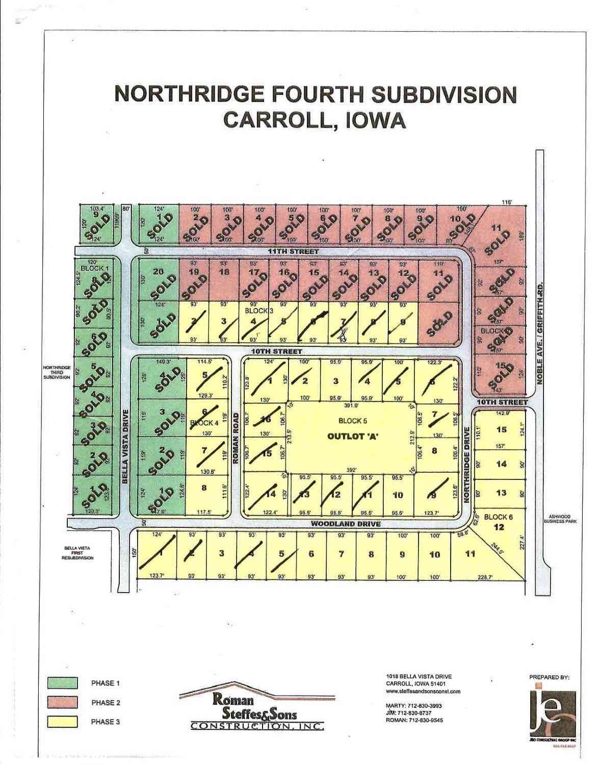 Vacant Land For Sale - Northridge Drive<br/> Carroll, IA 51401