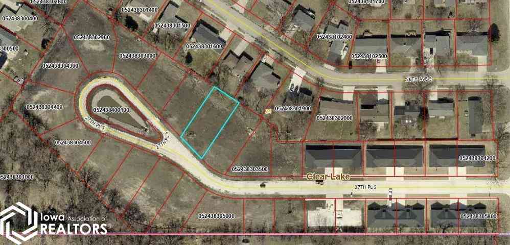 Vacant Land For Sale - 304 27th Pl S<br/> Clear Lake, IA 50428