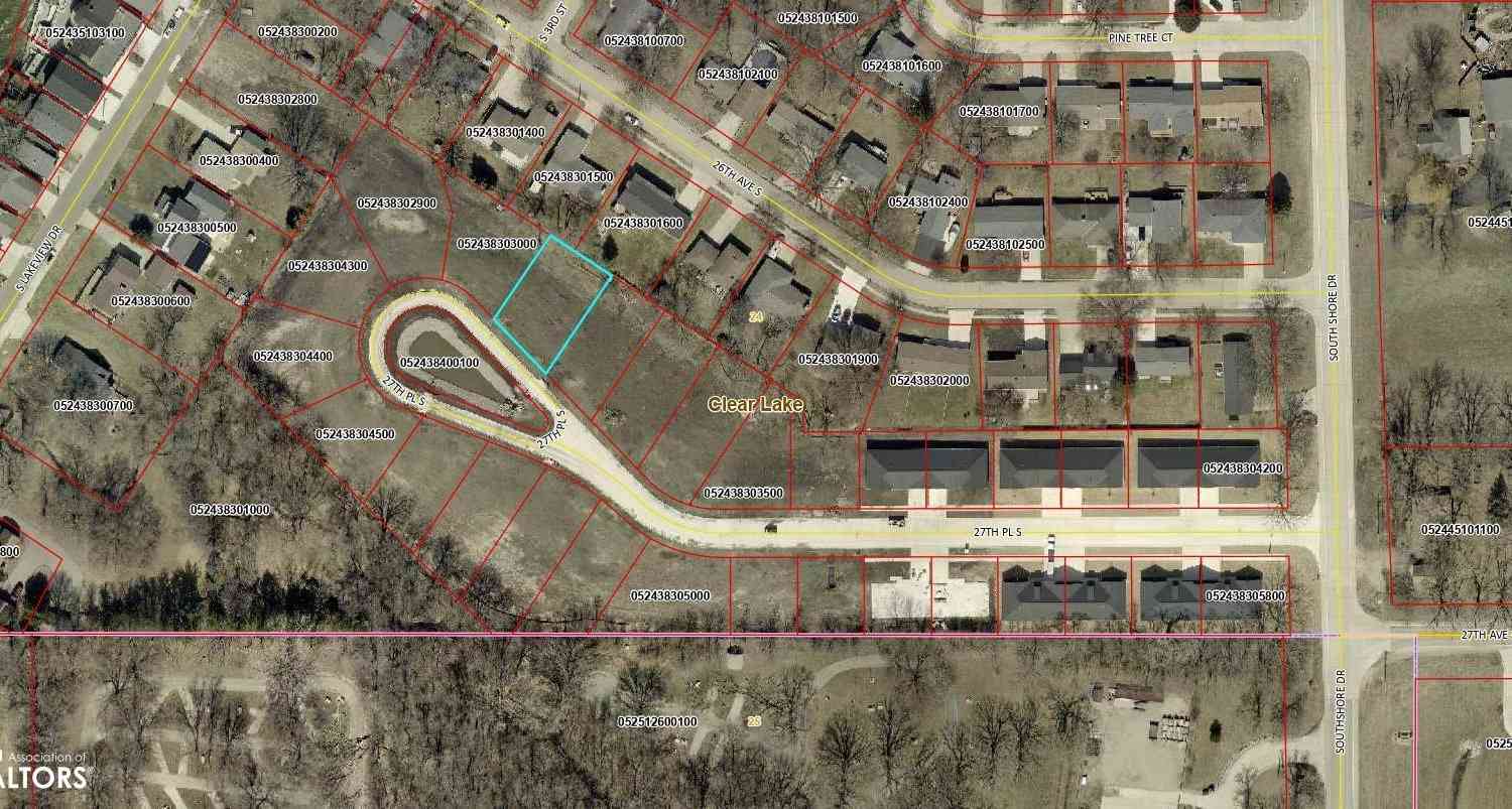 Vacant Land For Sale - 300 27th Pl S<br/> Clear Lake, IA 50428