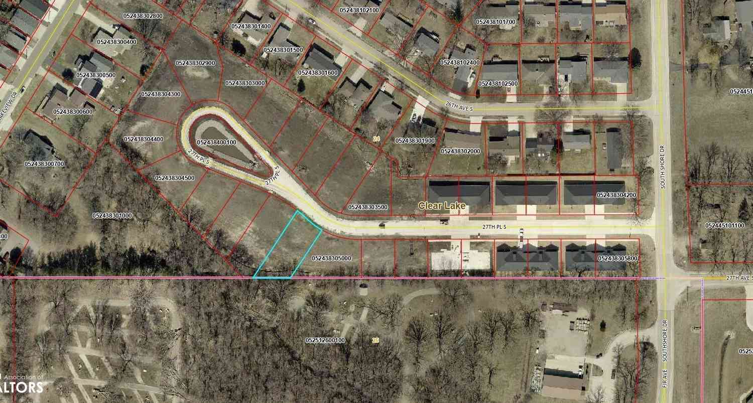 Vacant Land For Sale - 307 27th Pl S<br/> Clear Lake, IA 50428