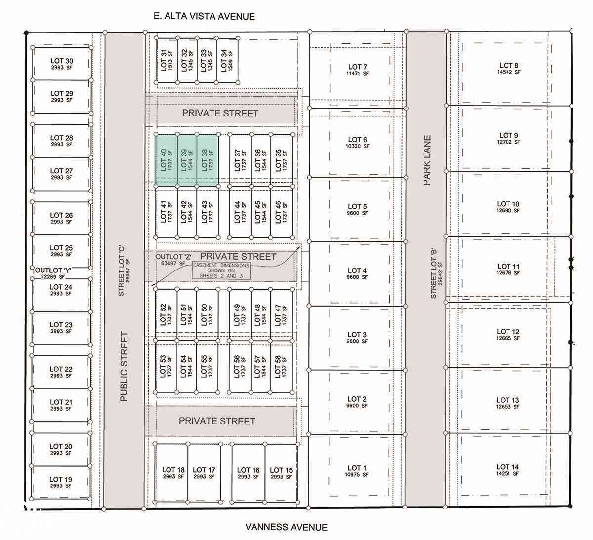 Vacant Land For Sale - 312 LOT 38-40 E Alta Vista Avenue<br/> Ottumwa, IA 52501