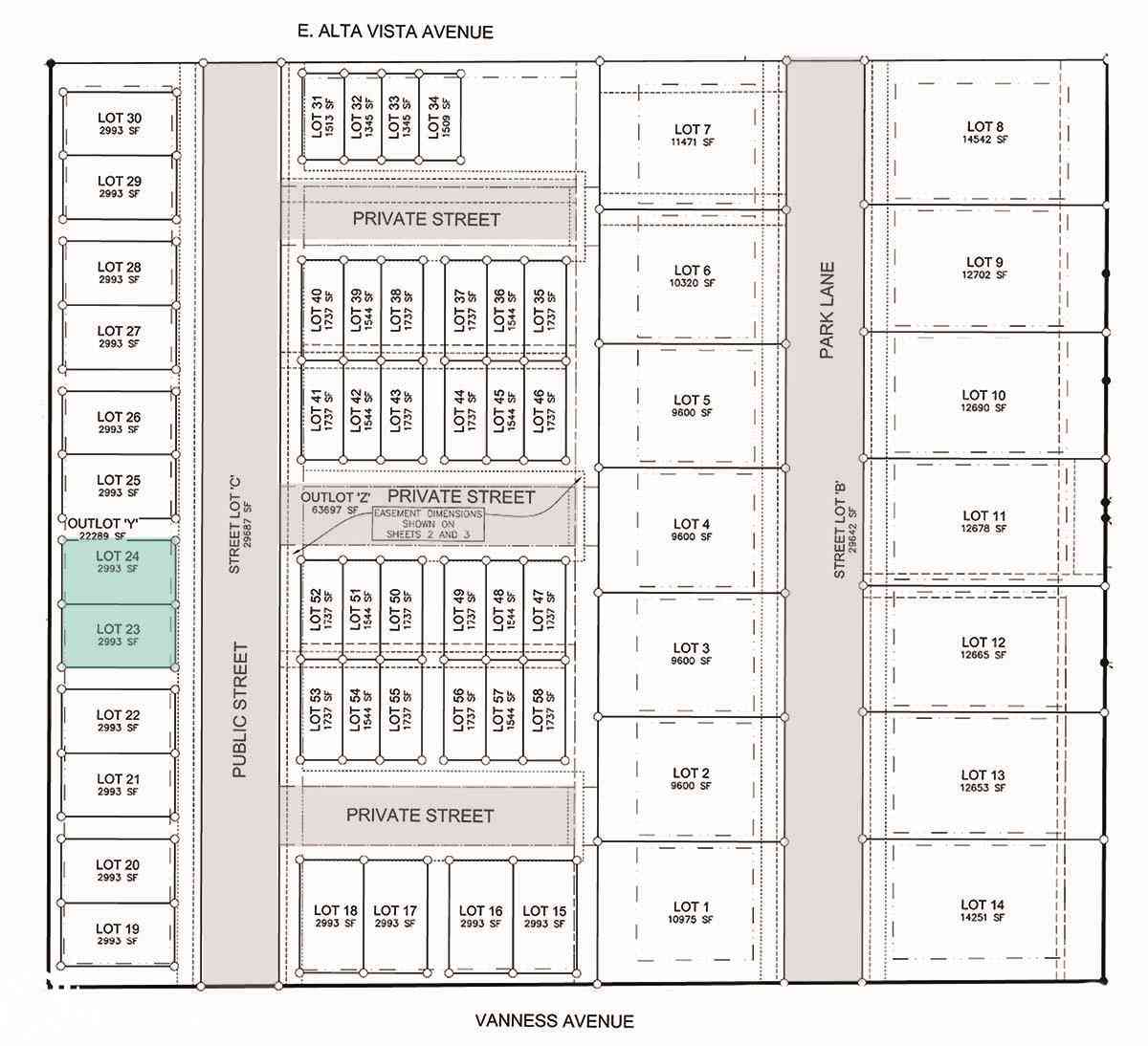 Vacant Land For Sale - 312 LOT 23-24 E Alta Vista Avenue<br/> Ottumwa, IA 52501