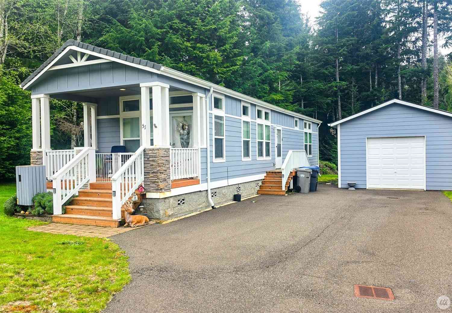 Mobile Home For Sale - 1019 Stanford Drive #51<br/> Cosmopolis, WA 98537