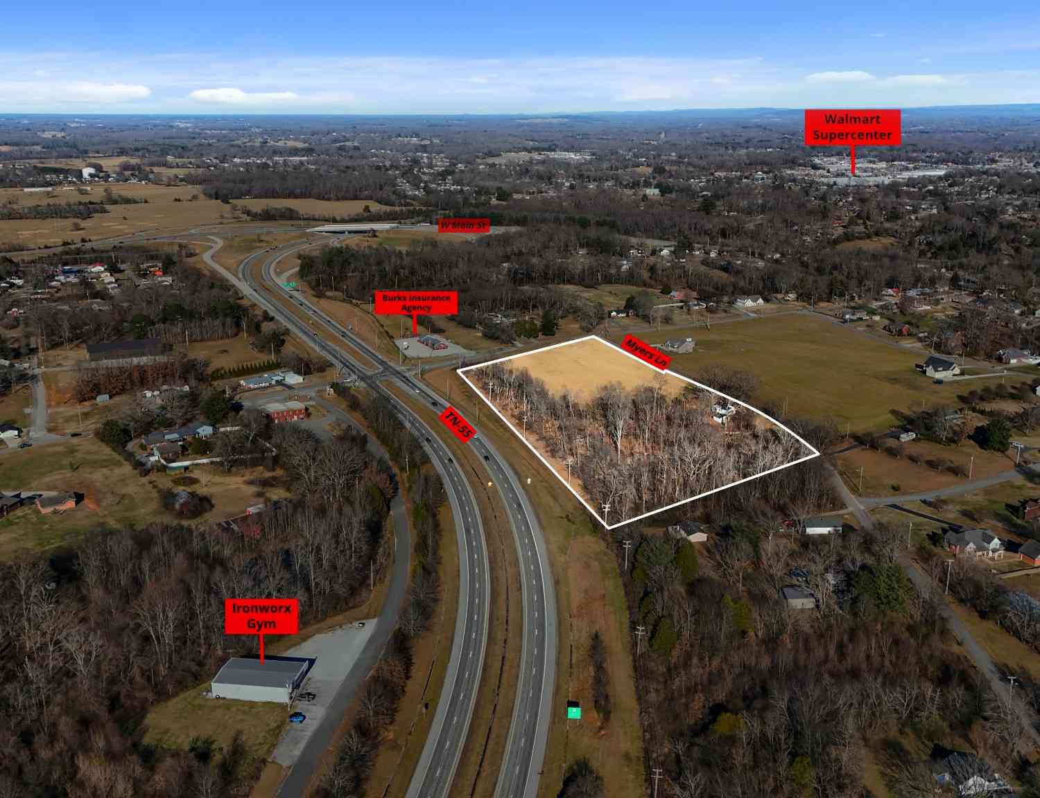 Vacant Land For Sale - 122 Myers Ln<br/> Warren County County, McMinnville, TN 37110