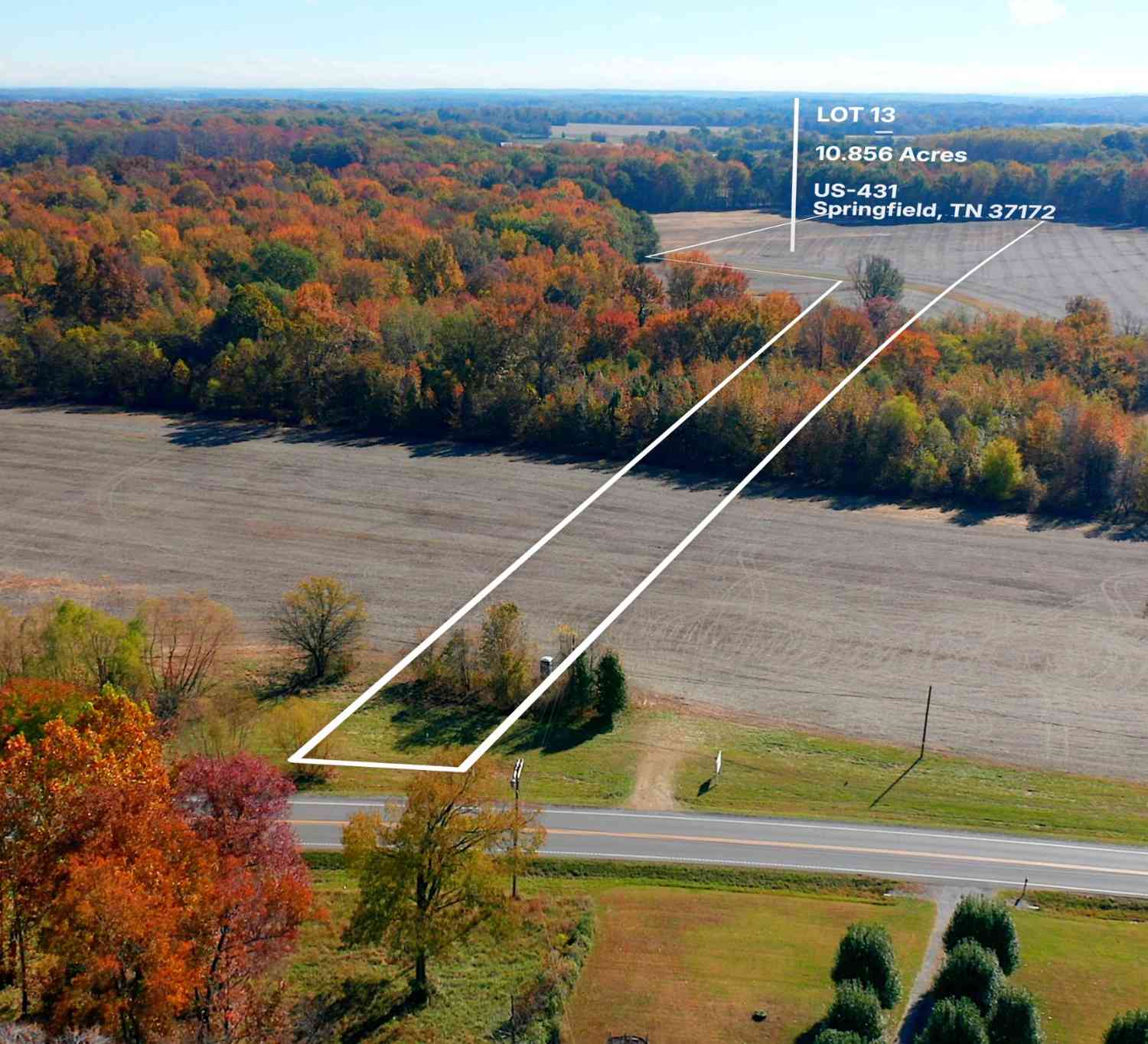 Vacant Land For Sale - Hwy 431<br/> Robertson County County, Springfield, TN 37172