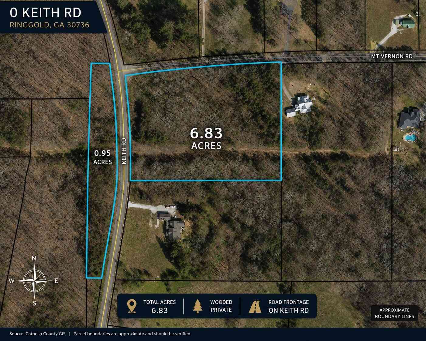 Vacant Land For Sale - Keith Road<br/> Ringgold, GA 30736
