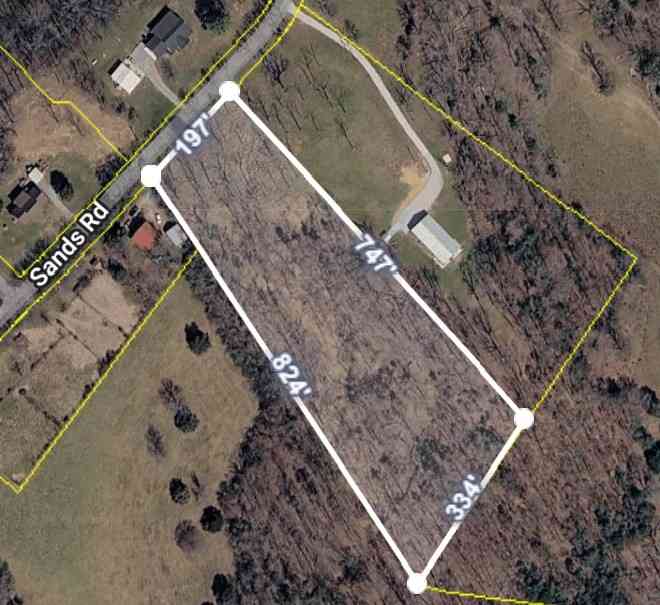 Vacant Land For Sale - Sands Rd<br/> Giles County County, Pulaski, TN 38478
