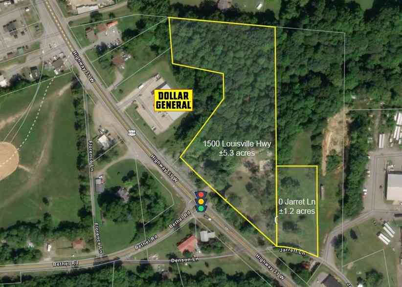 Vacant Land For Sale - 1500 Louisville Hwy<br/> Sumner County County, Goodlettsville, TN 37072